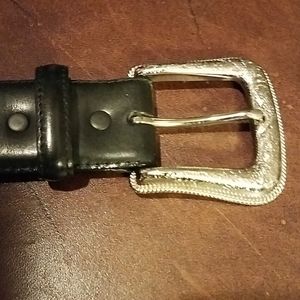 Resistol leather belt